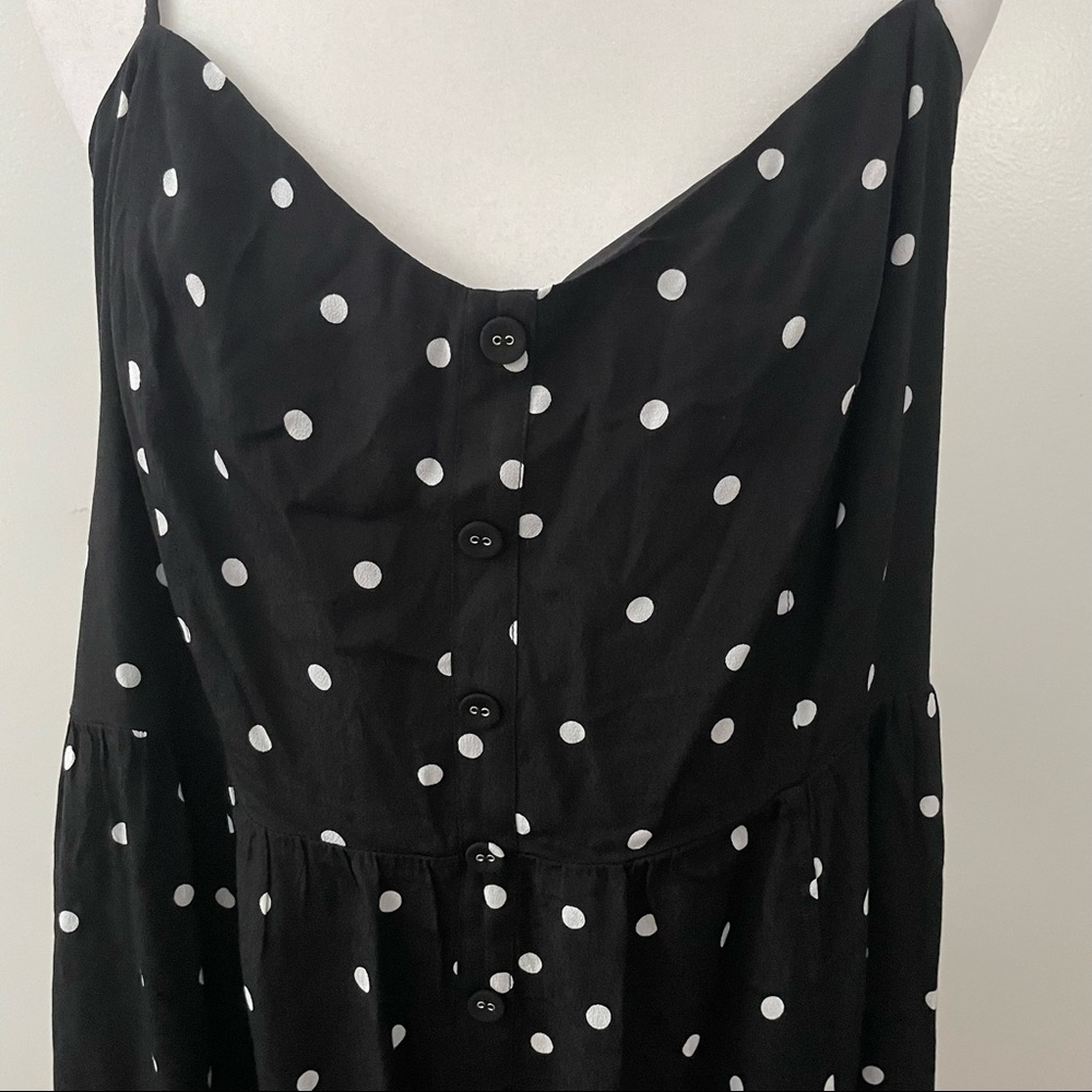 Black & White Polka Dot Dress - Picture 4 of 5